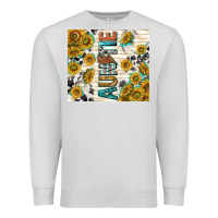 Dove Grey auntie with lightning bolt Premium Sweatshirt - TumblerDesignByShophia