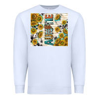 White auntie with lightning bolt Premium Sweatshirt - TumblerDesignByShophia