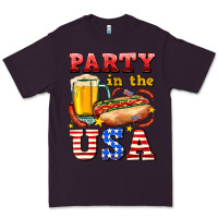 Plum party in the usa Premium Tee - AdoDesignShop