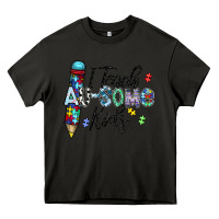 Asphalt i teach au some kids Heavy Core Tee - CowhideDigitalArt