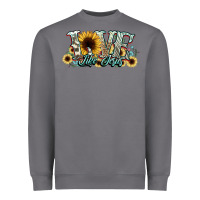 Storm love like jesus sunflowers Heavyweight Sweatshirt - NancyCooperArtShop
