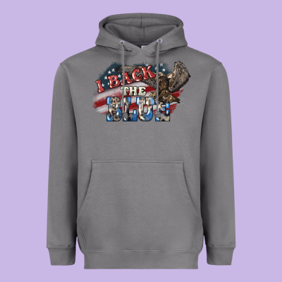 I Back To Blue Eagle 4th Of July Heavyweight Hoodie Designed By Howdyjamesfarm