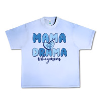 Grape Ice mama of drama boy mom Urban Heavy Tee - MaliasSmallBusiness