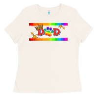 Bone lgbtq dad  libbey glass Ladies Tee - HRA Design Shop