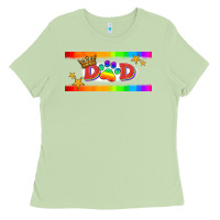 Matcha lgbtq dad  libbey glass Ladies Tee - HRA Design Shop