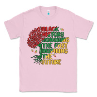 Bubblegum Pink black history honoring the past inspiring the futu Classic Tee - MaliasSmallBusiness