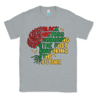 Heather Grey black history honoring the past inspiring the futu Classic Tee - MaliasSmallBusiness