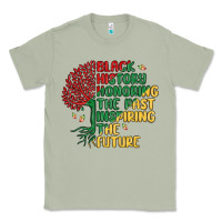 Matcha black history honoring the past inspiring the futu Classic Tee - MaliasSmallBusiness