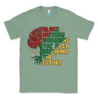 Sage black history honoring the past inspiring the futu Classic Tee - MaliasSmallBusiness