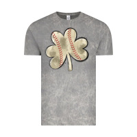 Cloud Rock baseball distressed shamrock Vintage Tee - MaliasSmallBusiness