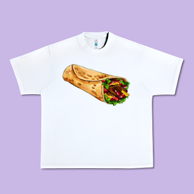 Burrito Urban Heavy Tee Designed By Adodesignshop