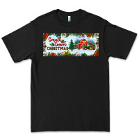 Black small town christmas Premium Tee - BundleAndBundleShop