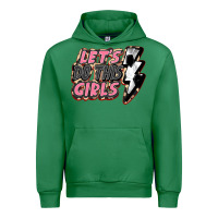 Emerald let's do this girls soccer Urban Hoodie - FaDigitalArtStudio