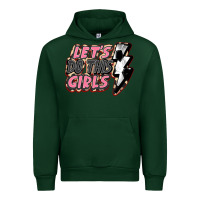 Forest Green let's do this girls soccer Urban Hoodie - FaDigitalArtStudio