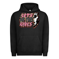 Pigment Black let's do this girls soccer Urban Hoodie - FaDigitalArtStudio