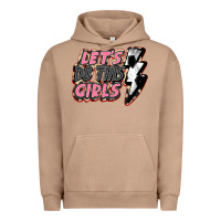 Pigment Burro let's do this girls soccer Urban Hoodie - FaDigitalArtStudio