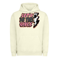 Pigment Pistachio let's do this girls soccer Urban Hoodie - FaDigitalArtStudio