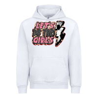 White let's do this girls soccer Urban Hoodie - FaDigitalArtStudio