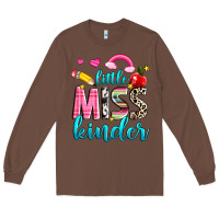Chestnut little miss kinder Long Sleeve Tee - NancyCooperArtShop