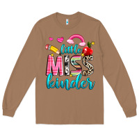 Toasted Coconut little miss kinder Long Sleeve Tee - NancyCooperArtShop