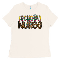 Bone school nurse Ladies Tee - CowhideDigitalArt