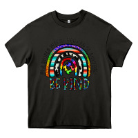 Asphalt in a world where you can be anything be kind Heavy Core Tee - CowhideDigitalArt