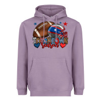 Touchdown Season American Football 4th Of July Heavyweight Hoodie | Teevron
