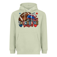 Matcha Touchdown season American football 4th of july Heavyweight Hoodie - HowdyJamesFarm