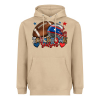 Mushroom Touchdown season American football 4th of july Heavyweight Hoodie - HowdyJamesFarm