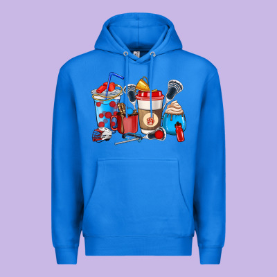 Lacrosse Coffee Cups Premium Hoodie Designed By Howdyjamesfarm