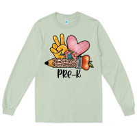 Matcha peace love pre k Long Sleeve Tee - JahusDesignShop