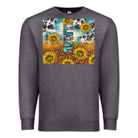 Charcoal Heather aunt sunflower leopard glitter Premium Sweatshirt - TumblerDesignByShophia