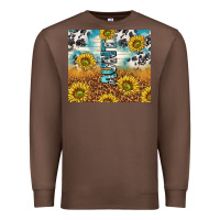 Chestnut aunt sunflower leopard glitter Premium Sweatshirt - TumblerDesignByShophia