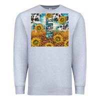 Heather Grey aunt sunflower leopard glitter Premium Sweatshirt - TumblerDesignByShophia