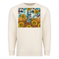 Sandshell aunt sunflower leopard glitter Premium Sweatshirt - TumblerDesignByShophia