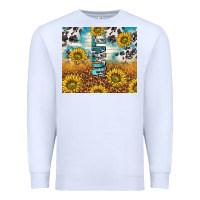 White aunt sunflower leopard glitter Premium Sweatshirt - TumblerDesignByShophia