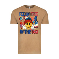Vintage Camel feelin free in the usa Vintage Tee - MaliasSmallBusiness