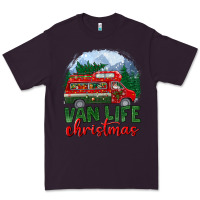 Plum van life christmas Premium Tee - BundleAndBundleShop