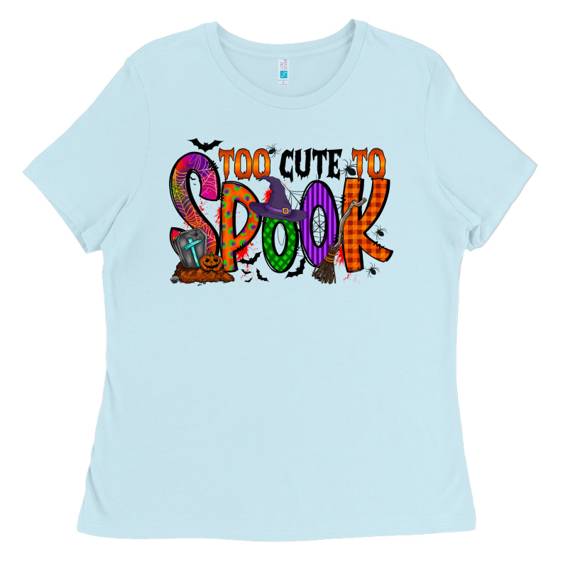 Too Cute To Spook Ladies Tee by RacoonDesign | Teevron