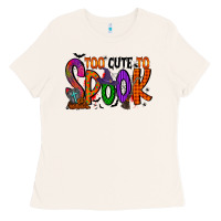 Bone too cute to spook Ladies Tee - RacoonDesign