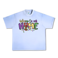 Grape Ice welcome to our home Urban Heavy Tee - MaliasSmallBusiness