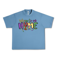 Pebble Blue welcome to our home Urban Heavy Tee - MaliasSmallBusiness