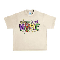 Sandshell welcome to our home Urban Heavy Tee - MaliasSmallBusiness
