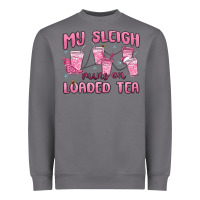Storm my sleigh runs on loaded tea Heavyweight Sweatshirt - MaliasSmallBusiness