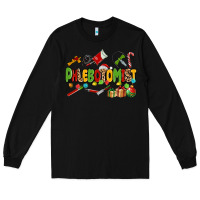 Black christmas phlebotomist Long Sleeve Tee - MaliasSmallBusiness