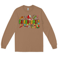 Toasted Coconut christmas phlebotomist Long Sleeve Tee - MaliasSmallBusiness