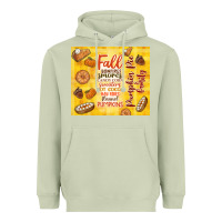 Matcha pumpkin pie and family Heavyweight Hoodie - TumblerDesignByShophia