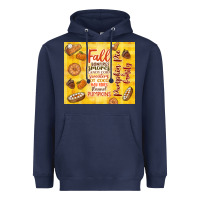 Navy pumpkin pie and family Heavyweight Hoodie - TumblerDesignByShophia