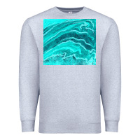 Heather Grey turquoise agate Premium Sweatshirt - TumblerDesignByShophia