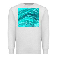 Oatmeal Heather turquoise agate Premium Sweatshirt - TumblerDesignByShophia